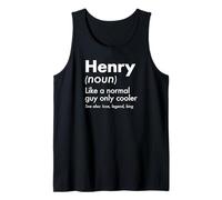 Homme Henry Like A Normal Guy Only Cooler Legend King Prénom Débardeur