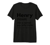 Homme Henry Like A Normal Guy Only Cooler Legend King Prénom T-Shirt Haut de Gamme