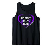 Homme His Fight is My Fight Epilepsy Awareness Month 2027 Débardeur