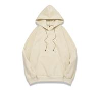 Homme Hoodies Sweat à Capuche Streetwear Lâche Décontracté Classique Sport Couleur Unie Pull Manches Longues Hoody Sweat-Shirt Pull-Over de Travail Regular Fit apricotXin XL