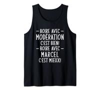 Homme Humour Alcool Phrase Personnalisée Homme Apéro Bière Marcel Débardeur