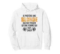 Homme Humour apéro bière Phrase drôle bistrot Alcool beauf Sweat à Capuche
