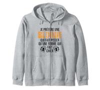 Homme Humour apéro bière Phrase drôle bistrot Alcool beauf Sweat à Capuche