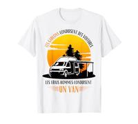 Homme Humour Chauffeur Van Humour Cadeau Van life T-Shirt