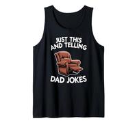Homme Humour drôle pour Homme Grandpa Just This and Telling Dad Jokes Débardeur