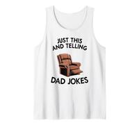 Homme Humour drôle pour Homme Grandpa Just This and Telling Dad Jokes Débardeur