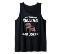 Homme Humour drôle pour Homme Grandpa Just This and Telling Dad Jokes Débardeur