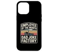 Homme Humour Employé du Mois à The Dad Joke Factory Coque pour iPhone 12 Pro Max
