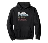 Homme Humour Idée Cadeau Personnalisé Prénom Claude Sweat à Capuche