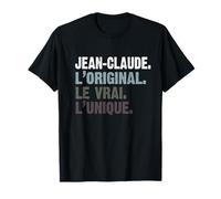 Homme Humour Idée Cadeau Personnalisé Prénom Jean-Claude T-Shirt