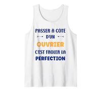 Homme Humour Passé à côté d'un Ouvrier Perfection Métier Ouvrier Débardeur