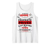 Homme Humour Saint Propriété Privée Amour Saint Valentin Homme Débardeur