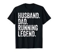 Homme Husband Dad Running Legend Shirt Funny Father's Day Gift T-Shirt