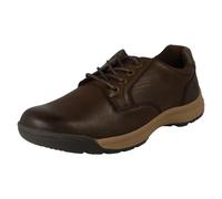 Homme Hush Puppies - Vinson Lace Noir / Marron Chaussures Décontractées à Lacets