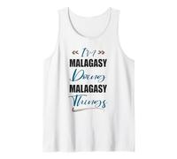 Homme I am Malagasy Doing Malgasy Things Funny Madagascar Lover Débardeur