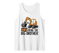 Homme I Dig Being The Big Brother Excavator Construction for Boys Débardeur