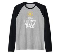 Homme I Don't Give A FCK - Astronomie géocentrique Amusante Manche Raglan