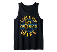 Homme I Love My Hot Swedish Wife Suède Débardeur