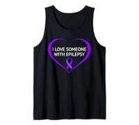 Homme I Love Someone with Epilepsy - Epilepsy Awareness Month 2026 Débardeur