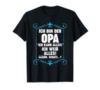 Homme Ich bin der Opa Ich kann alles ! Opa Grossvater T-Shirt