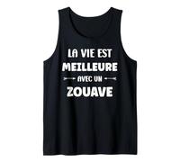 Homme Idée drole surnom Super Zouave Humour Zouave Débardeur