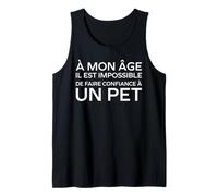 Homme Idée Papa Péteur Drole prout Personne âgé Humour Pet Débardeur