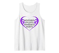 Homme in November We Wear Purple Epilepsy Awareness Month 2026 Débardeur