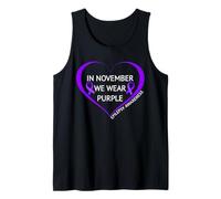 Homme in November We Wear Purple Epilepsy Awareness Month 2026 Débardeur