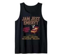 Homme Jam Jest Emeryt Polish Pensioner Funny Tee Retirement Polska Débardeur
