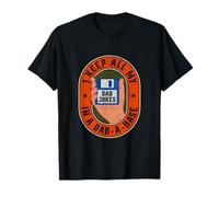 Homme Je garde toutes mes blagues de papa dans une base Dad-A-Base T-Shirt
