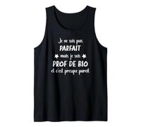 Homme Je ne suis Pas Parfait mais Je suis Prof de biologie Débardeur