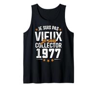Homme Je suis Collector - Cadeau Anniversaire 48 ans nés en 1977 Débardeur