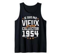 Homme Je suis Collector - Cadeau Anniversaire 71 ans nés en 1954 Débardeur