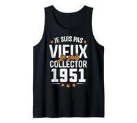 Homme Je suis Collector - Cadeau Anniversaire 74 ans nés en 1951 Débardeur