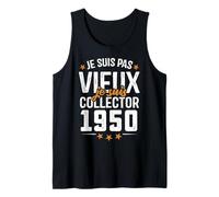 Homme Je suis Collector - Cadeau Anniversaire 75 ans nés en 1950 Débardeur