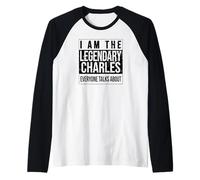 Homme Je suis la Chemise légendaire, idée Cadeau pour Charles Manche Raglan