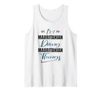 Homme Je suis mauritanien en Train de Faire des Choses mauritaniennes Mauritanie Lover Débardeur