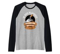 Homme Je suis Plaquiste Pas Magicien Manche Raglan