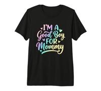 Homme Je suis Un Bon garçon pour Maman T-Shirt Haut de Gamme