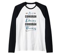 Homme Je suis Un Comorien Qui Fait des Choses comoriennes | Funny Comores Lover Manche Raglan