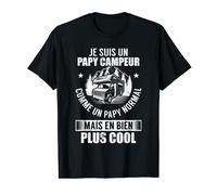 Homme Je Suis Un Papy Campeur Conduite D'un Camping-Car T-Shirt
