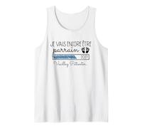 Homme Je Vais Encore Être Parrain 2027 Annonce Parrain 2eme Fois Débardeur