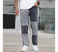 Homme Jean à blocs de couleurs à poche Disclaimer : Les mesures représentent le tour de taille approximatif en pouces, veuillez voir le guide des tailles détaillé pour les mesures du produit précises,