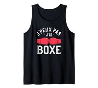 Homme J'peux Pas J'ai Boxe Citation Drôle De Boxe Pour Un Boxeur Débardeur