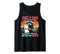 Homme Just A Dad Who Always Came Back With The Milk Raccoon Débardeur