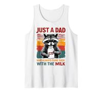 Homme Just A Dad Who Always Came Back With The Milk Raccoon Débardeur