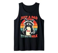 Homme Just A Dad Who Always Came Back With The Milk Raccoon Débardeur