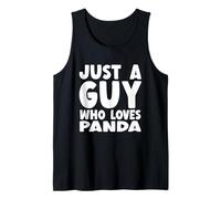 Homme Juste Un Gars Qui Aime Panda Débardeur