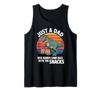 Homme Juste Un Papa Qui est Revenu avec des Snacks Dino Débardeur