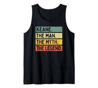 Homme Keane The Man The Myth The Legend Citation personnalisée Amusante Débardeur